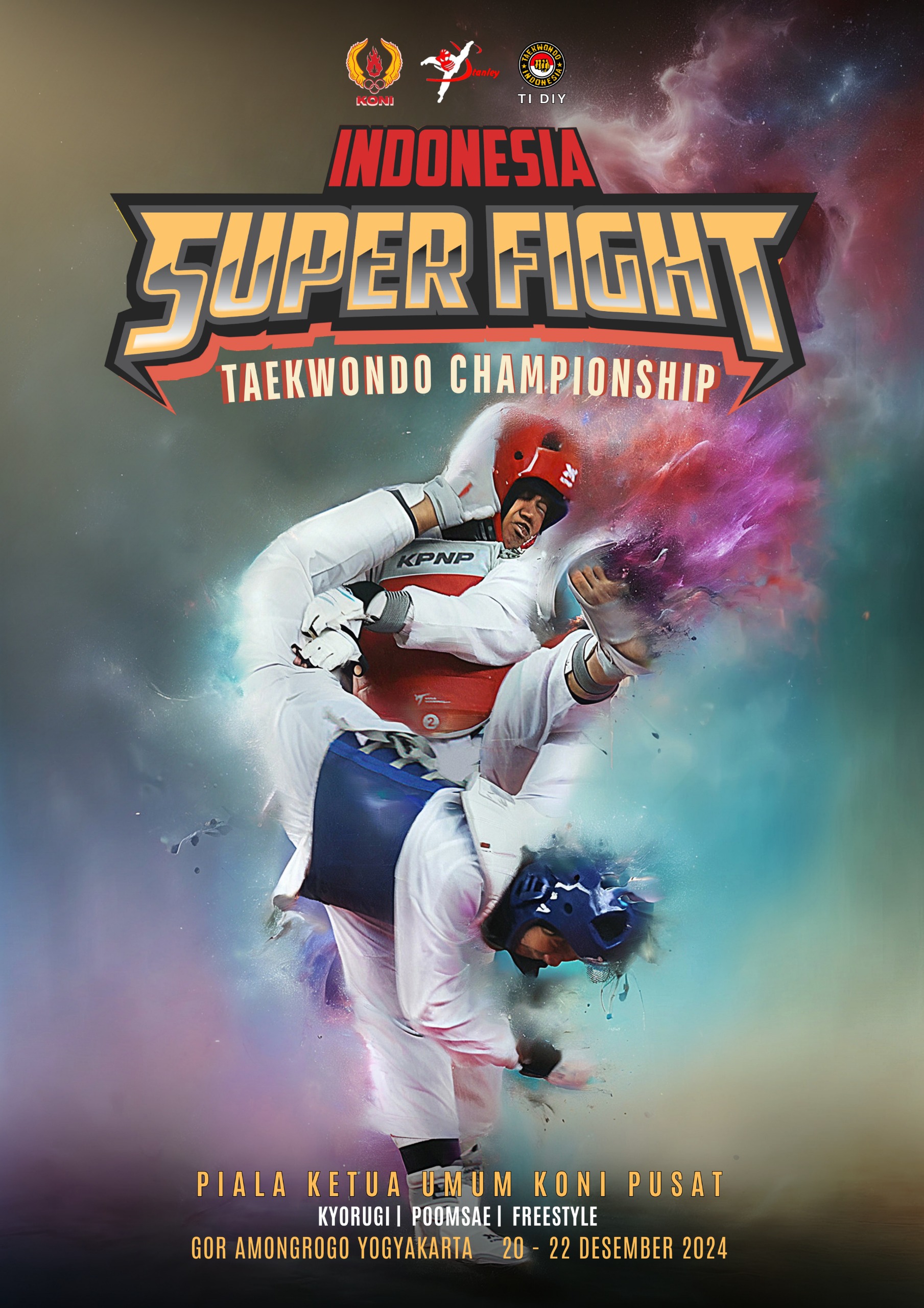 Kejuaraan Indonesia Super Fight Taekwondo Championship 2 Tahun 2024 Stanley Sport ti-genfighterlebak.com